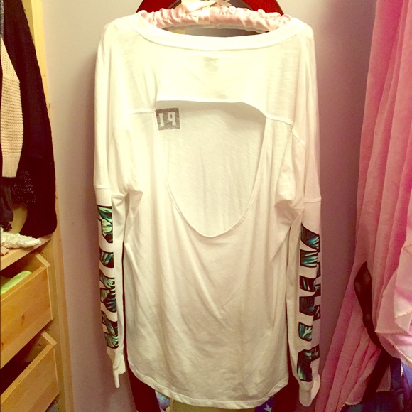 Pink Victoria's Secret Back Cutout Top