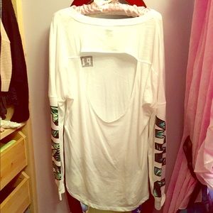 Pink Victoria's Secret Back Cutout Top