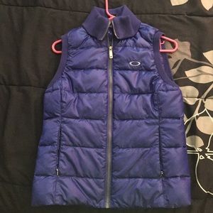 Purple Oakley vest