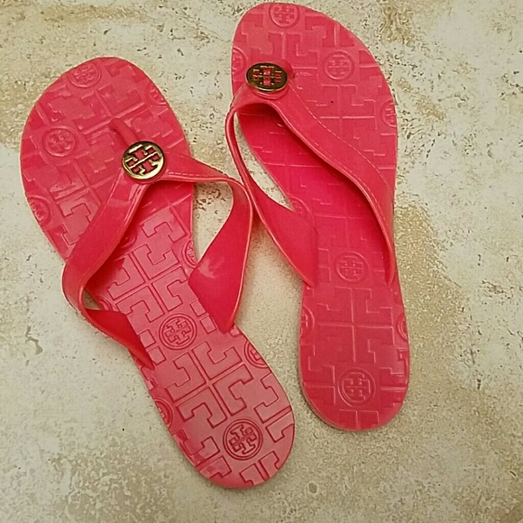 Tory Burch Jelly flip flops