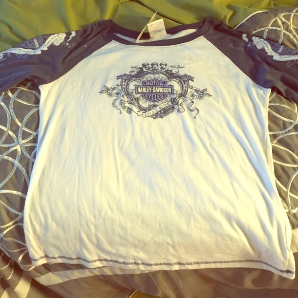 Harley Davidson long sleeve XL top