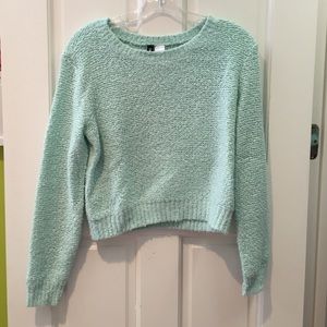 Mint Green Knit Sweater