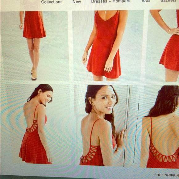 Red Urban Outfitters Dress
