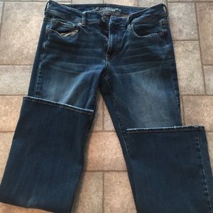 American Eagle Outfitter jeans.