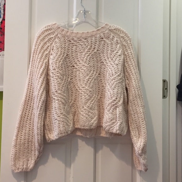Light Pink Knit Sweater