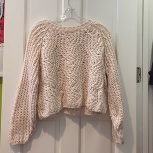 Light Pink Knit Sweater