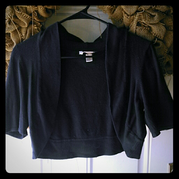 Slate Blue Half Sleeve Bolero