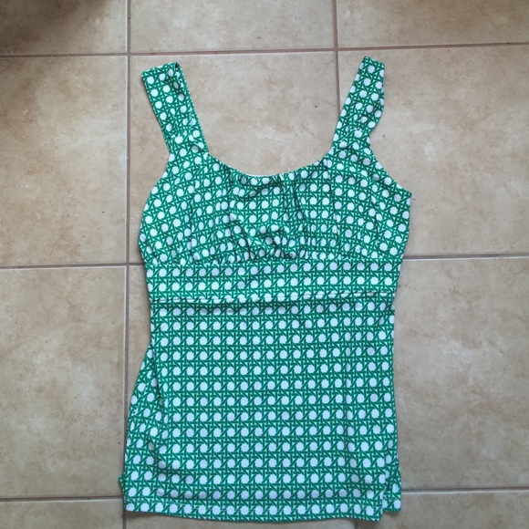 Ann Taylor geometric print tank