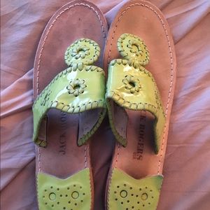 Patent leather Jack Rogers