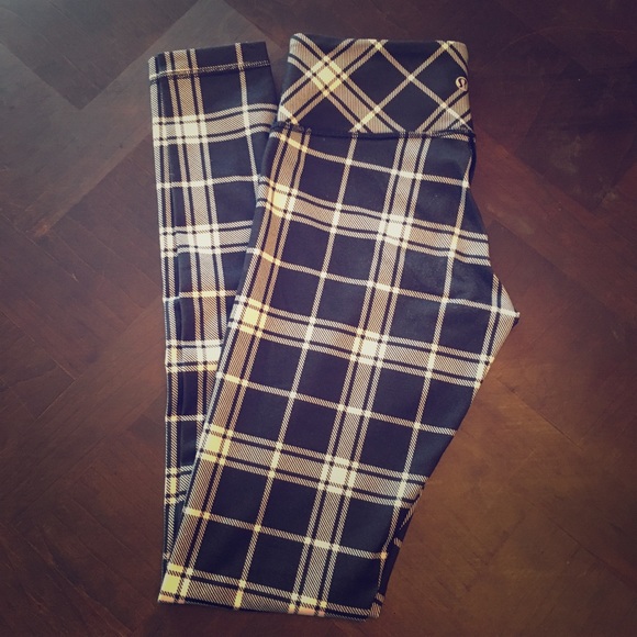 Lululemon Rare Varsity Plaid Wunder Under