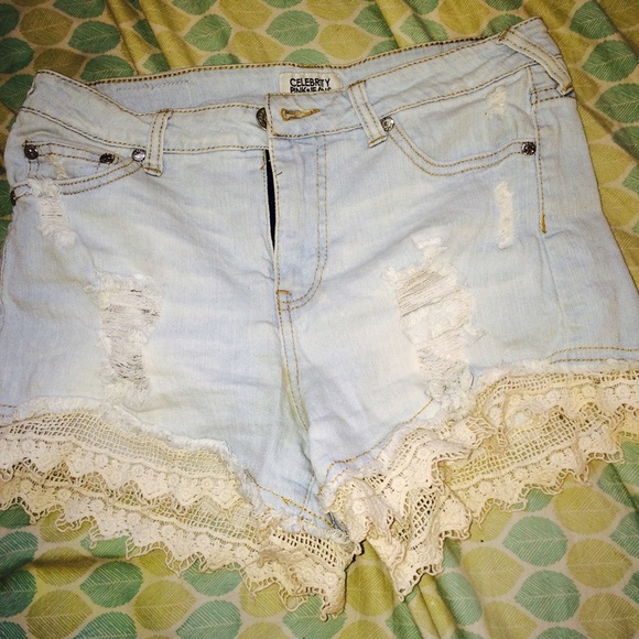 High waisted shorts