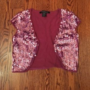 Sequin Bolero