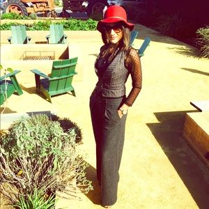 Gray chic Vest. Fits XS. Excellent condition.