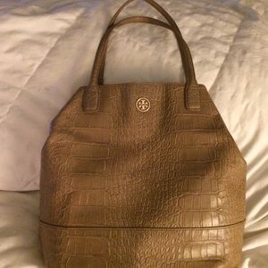 Tory Burch large Crock Handbag
