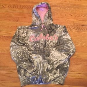 Cabela's Pink Camo Hoodie