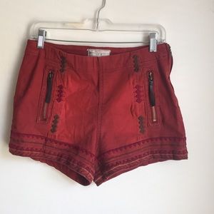 Tribal High Waisted Shorts