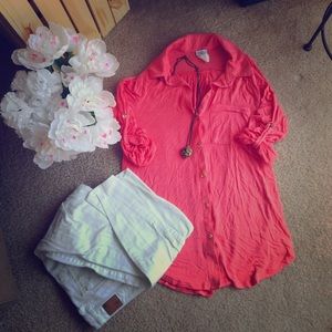 Charming Charlie's Button Up Shirt