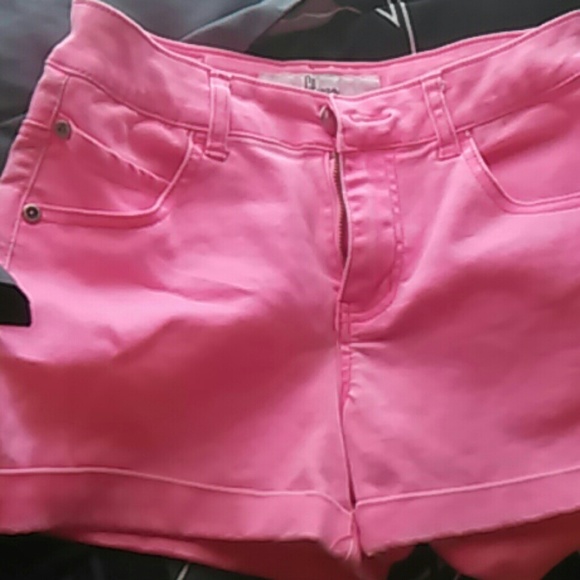 Pink shorts