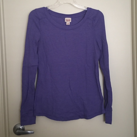 Fitted waffle thermal long sleeve from target