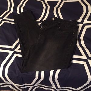 Black wash jeans