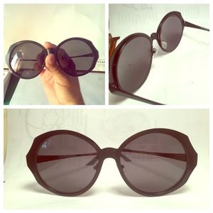 A.j. Morgan black oversized sunglass