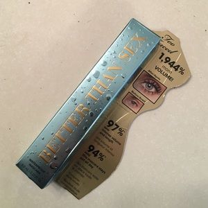 Too faced "better than sex" waterproof mascara