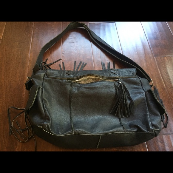 Black boho purse - Picture 2 of 4