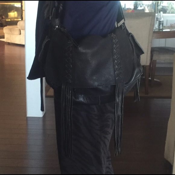 Black boho purse - Picture 4 of 4