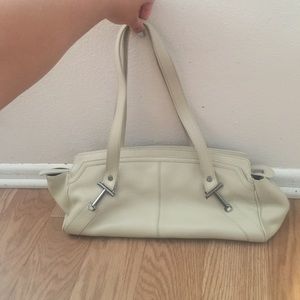 Tods cream handbag