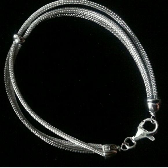 Sterling silver Italian made bracelet