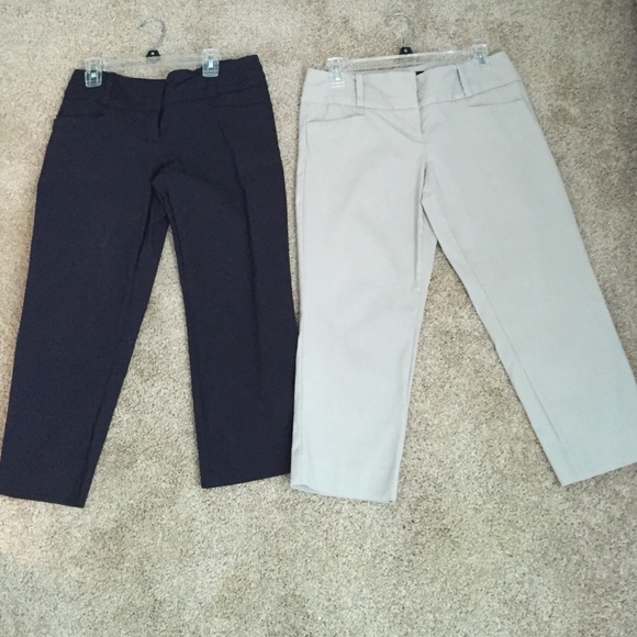 2 capris dress pants!
