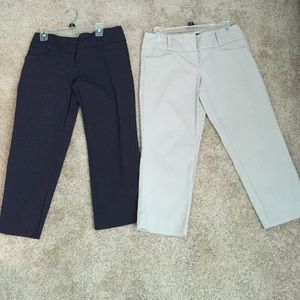 2 capris dress pants!