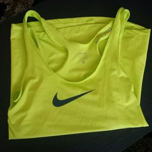Nike pro racer back dri-fit tank NWOT