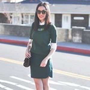 Jcrew Shirttail Mini Skirt