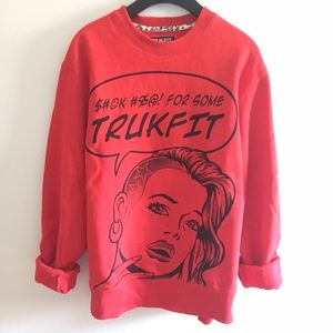 Oversized Trukfit sweater (XL women's)