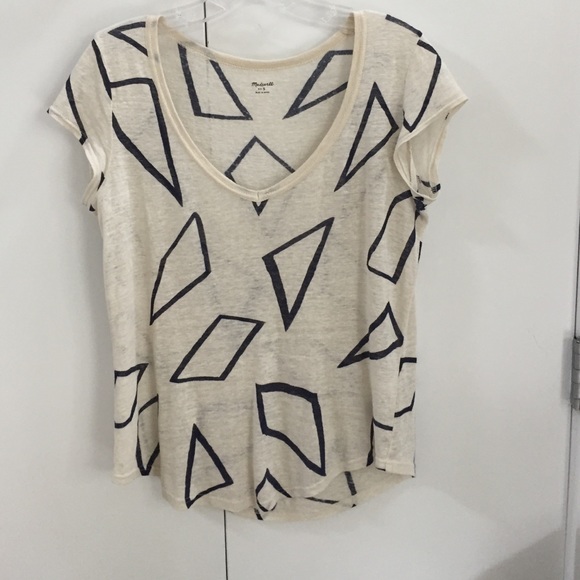 Madewell V Neck Tee