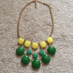 Green and yellow necklace!