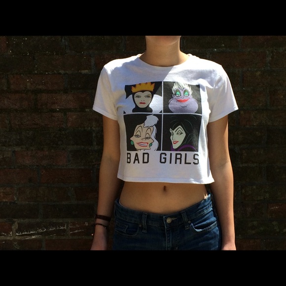 Forever 21 Disney 'bad girls' crop top