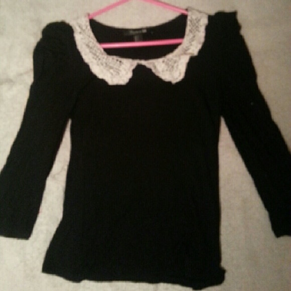 F21~Quarter sleeve blouse