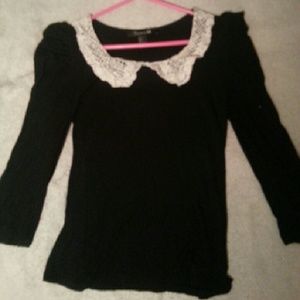 F21~Quarter sleeve blouse