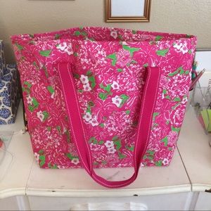 Lilly Pulitzer Tote / Insulated Cooler Bag