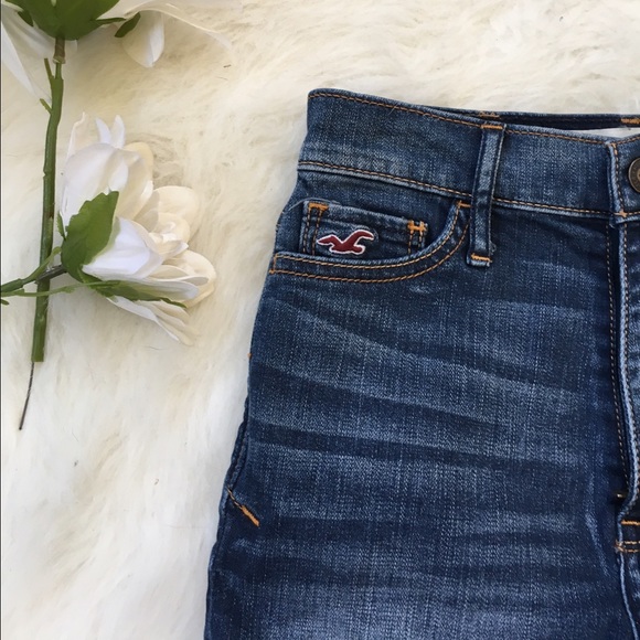 Hollister Pants - Hollister High Waisted Denim Shorts