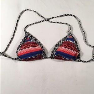 Print Bikini Top