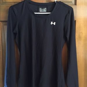 Under armour long sleeve fitted running shirt