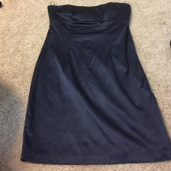 Navy blue tight dress