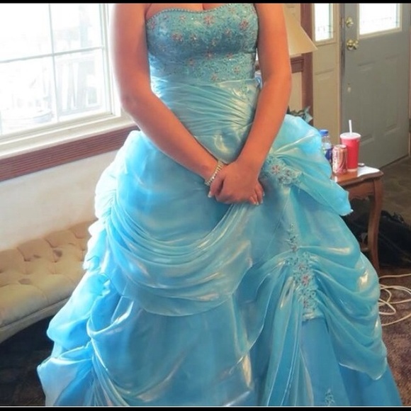 Blue Cinderella Prom/Formal Dress