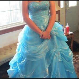 Blue Cinderella Prom/Formal Dress