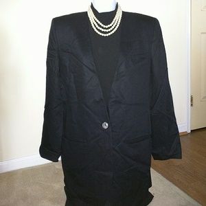 Valerie Stevens Black Blazer