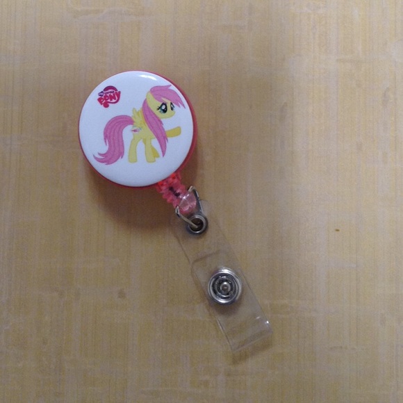 My Little Pony retractable ID badge reel