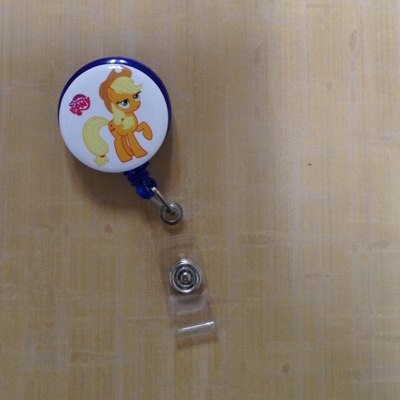 My Little Pony retractable ID badge reel